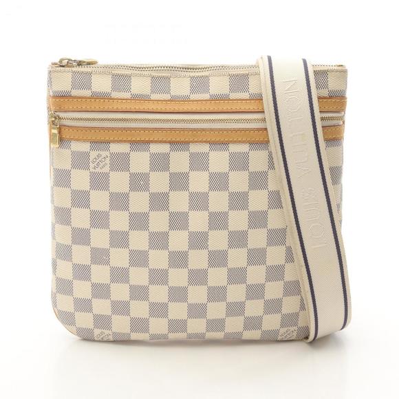 Louis Vuitton Pochette Bosphore Shoulder Bag, Coated Canvas and Leather with ... - Picture 1 of 11